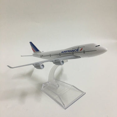 AIR FRANCE BOEING 747 PLANE MODEL AIRPLANE MODEL AIRCRAFT MODEL DIECAST METAL AIRPLANES - PILOTSX